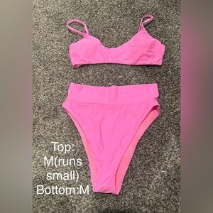 Aerie Pink Bikini Set
